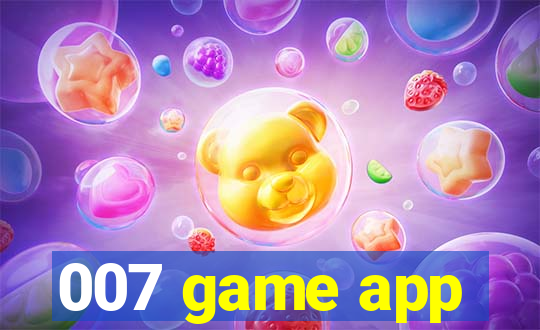 007 game app